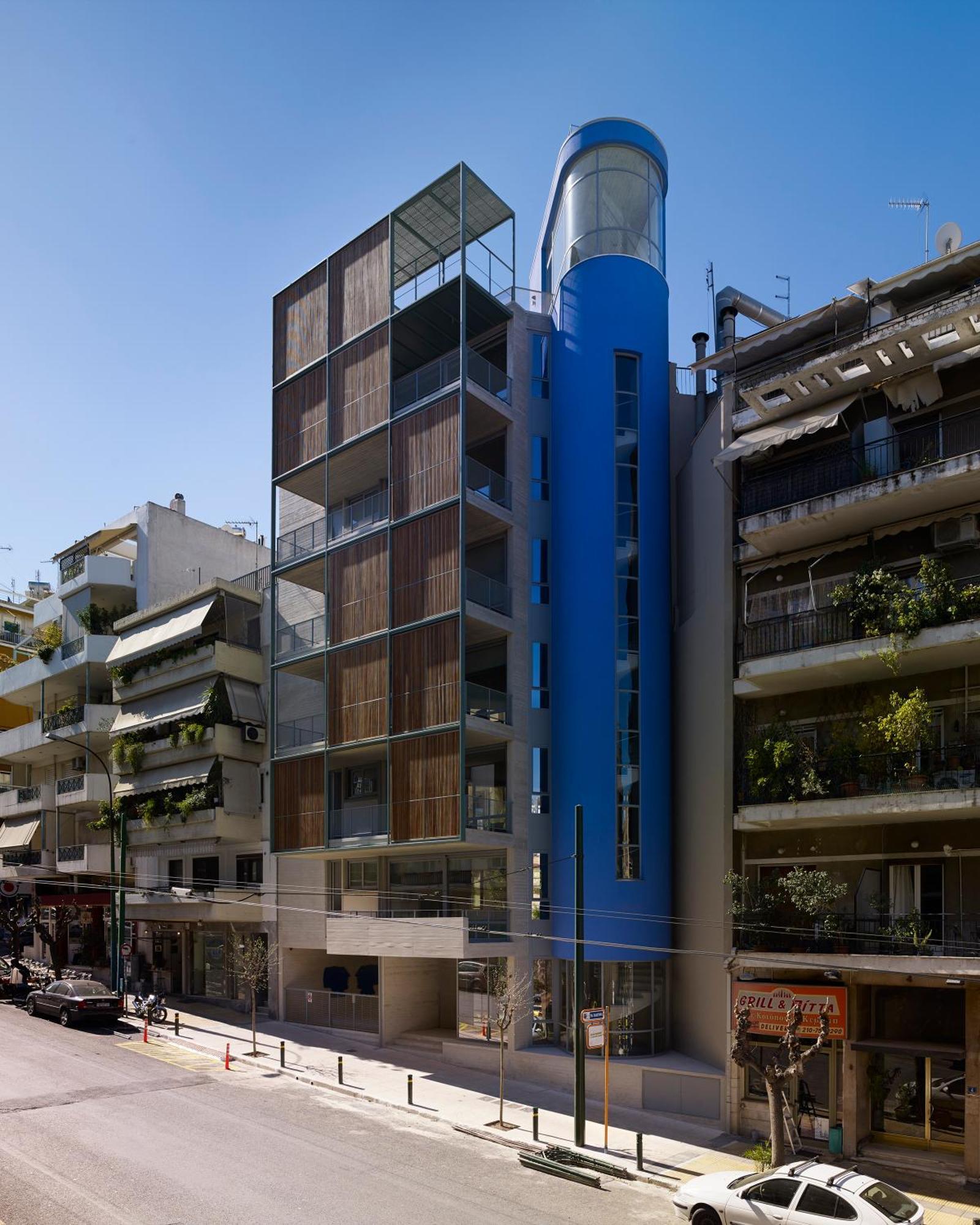 Ferienwohnung Athens BlueBuilding Exterior foto